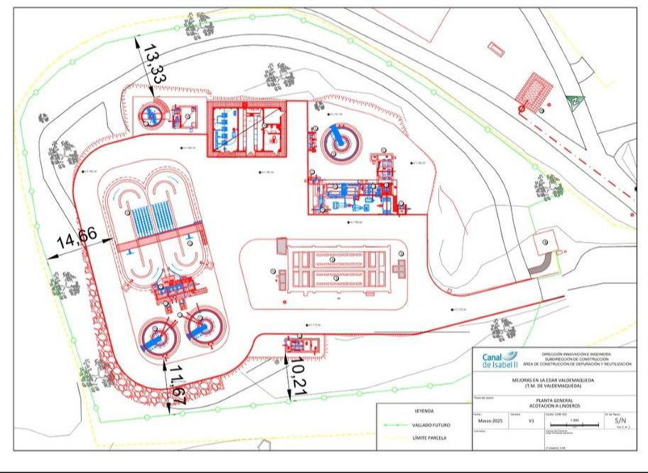 Mejoras Canal Isabel II en Valdemaqueda